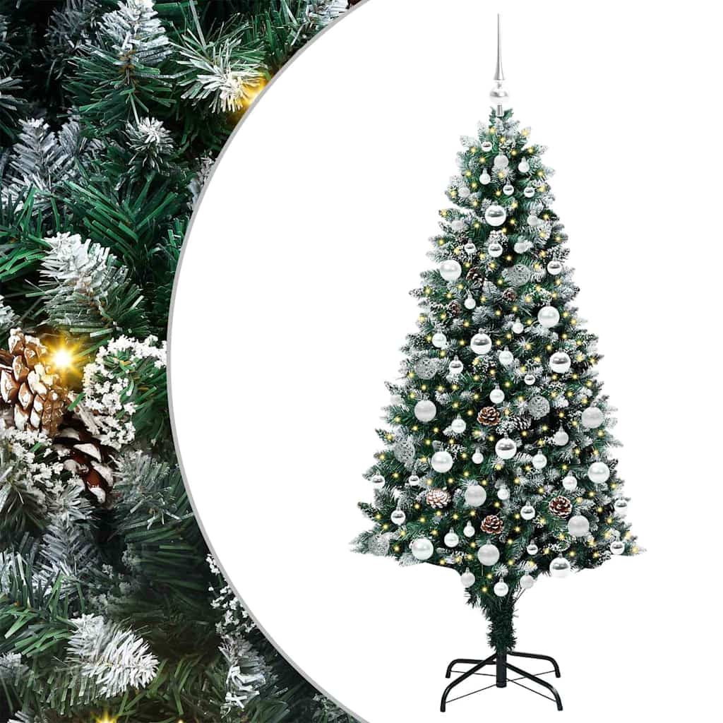 vidaXL Artificial Christmas Tree Green 180 cm