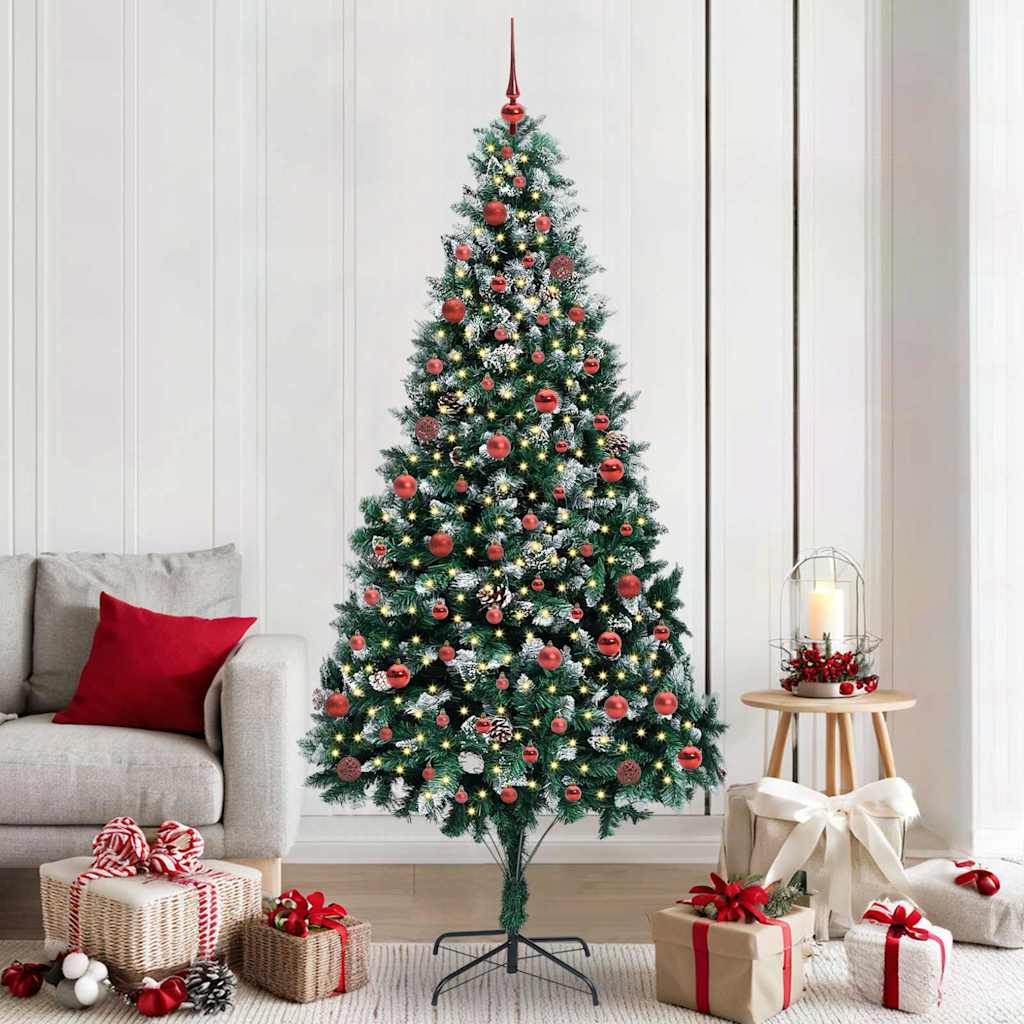 vidaXL Artificial Christmas Tree Green 210 cm