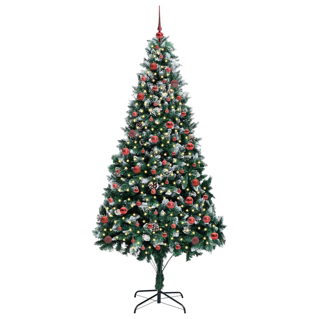 vidaXL Artificial Christmas Tree Green 210 cm