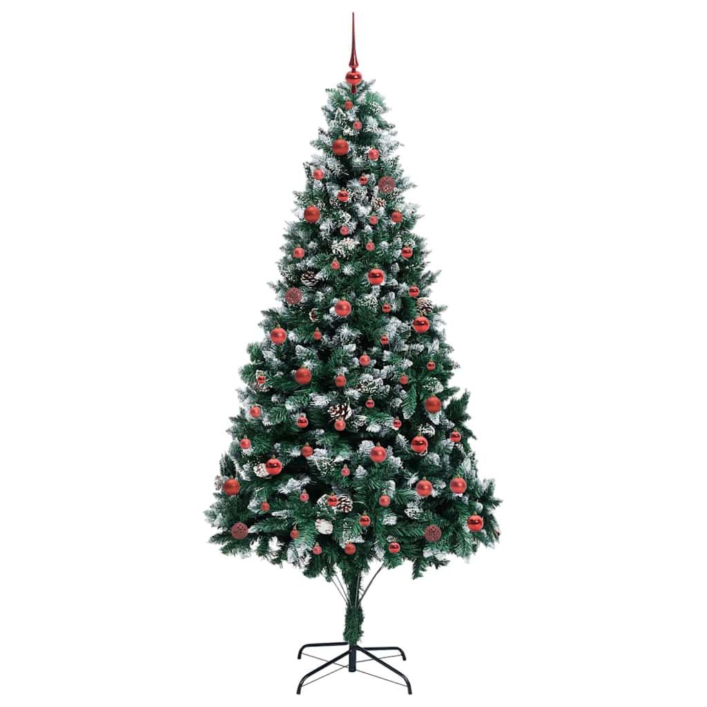 vidaXL Artificial Christmas Tree Green 210 cm