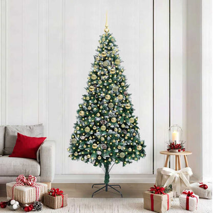 vidaXL Artificial Christmas Tree Green 210 cm