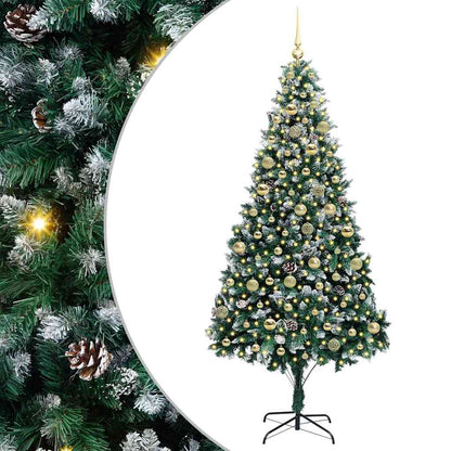 vidaXL Artificial Christmas Tree Green 210 cm