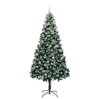 vidaXL Artificial Christmas Tree Green 210 cm