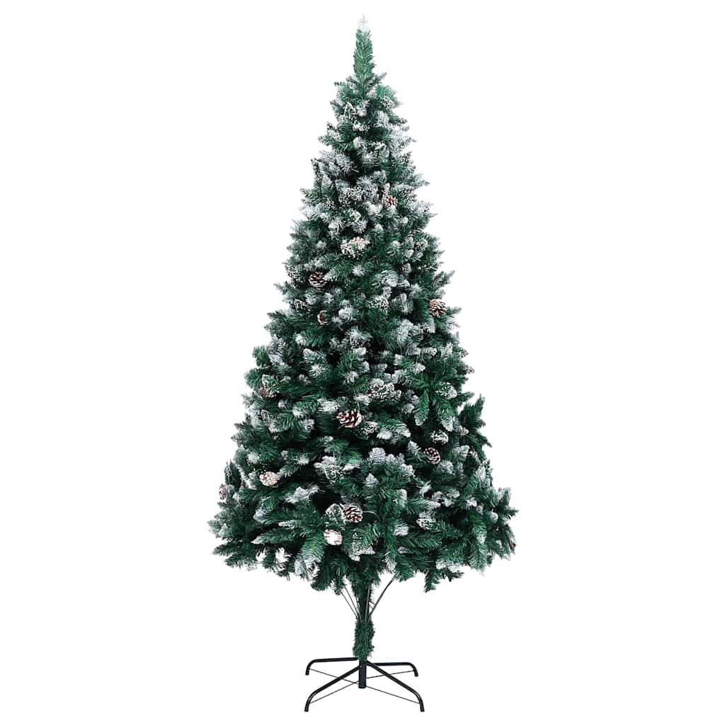 vidaXL Artificial Christmas Tree Green 210 cm