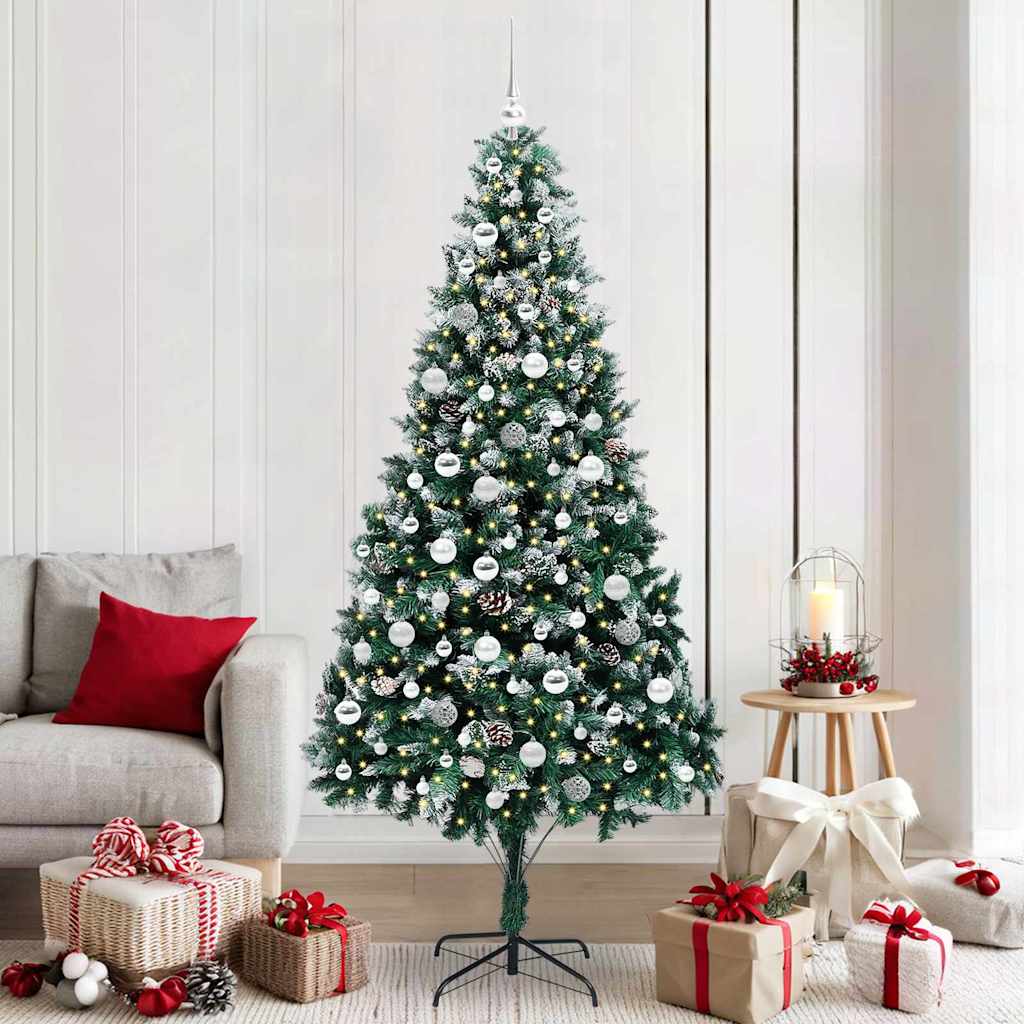 vidaXL Artificial Christmas Tree Green 210 cm