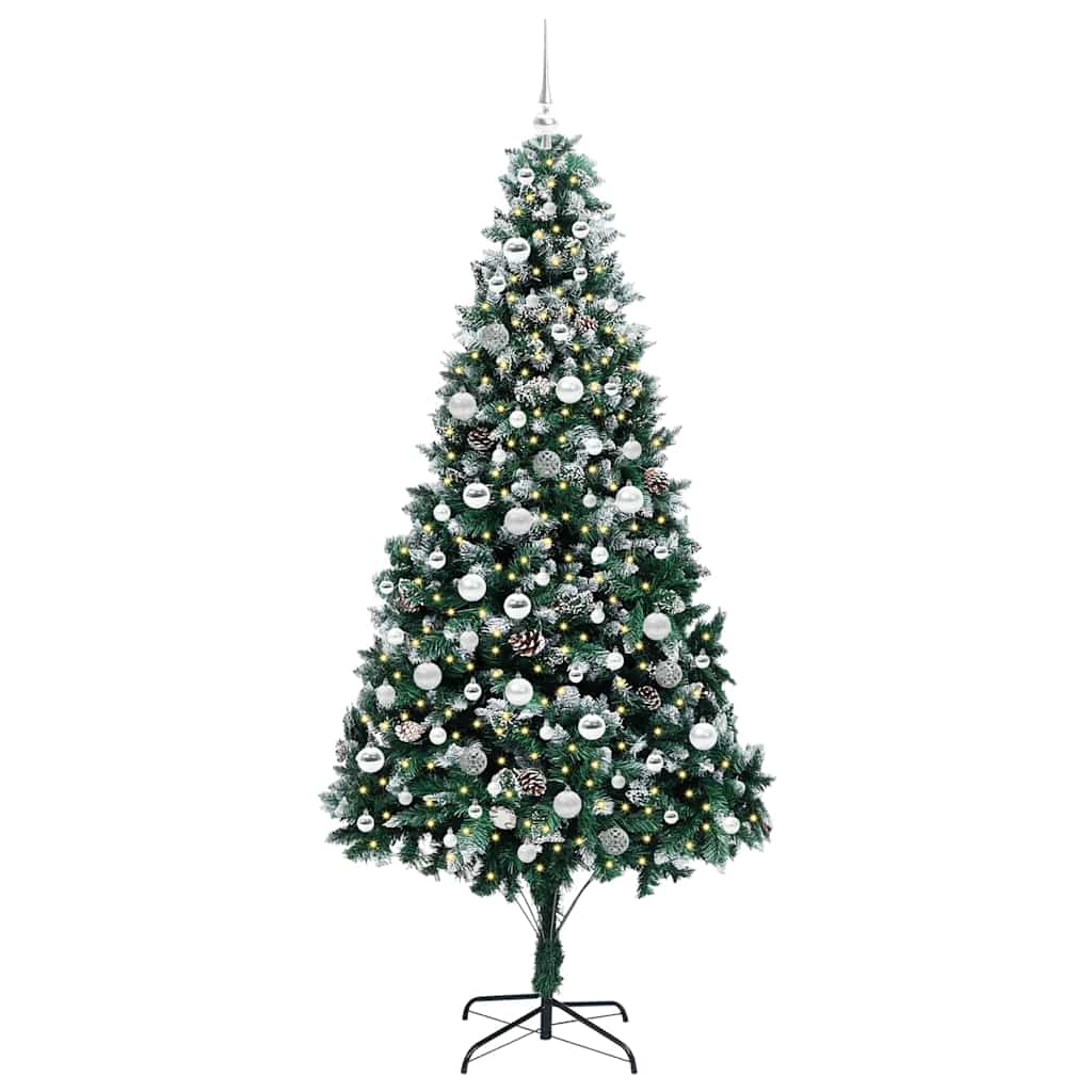 vidaXL Artificial Christmas Tree Green 210 cm