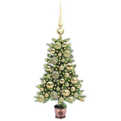 vidaXL Christmas Tree with 150 LEDs with Stand Green 65 cm PE