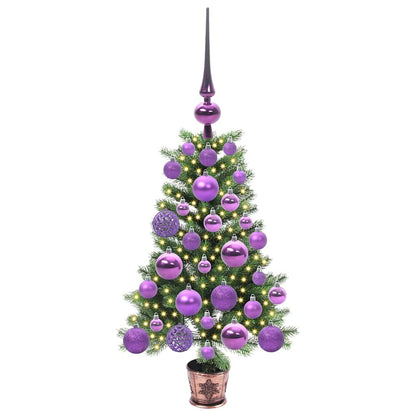 vidaXL Christmas Tree with 150 LEDs with Stand Green 65 cm PE