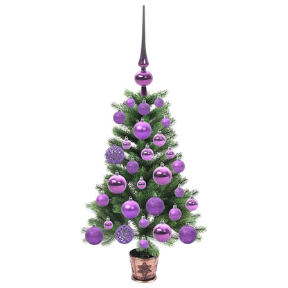 vidaXL Christmas Tree with 150 LEDs with Stand Green 65 cm PE