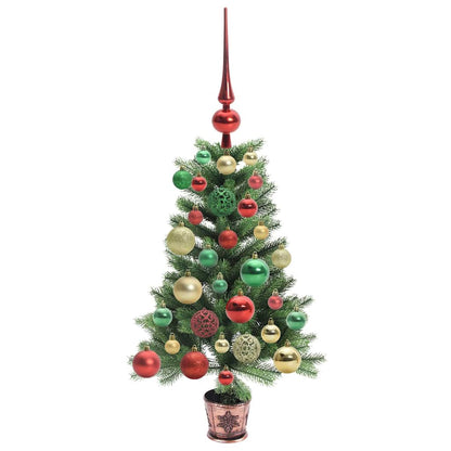 vidaXL Christmas Tree with 150 LEDs with Stand Green 65 cm PE