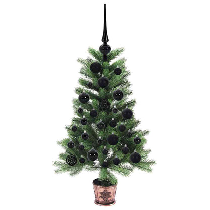vidaXL Christmas Tree with 150 LEDs with Stand Green 90 cm PE