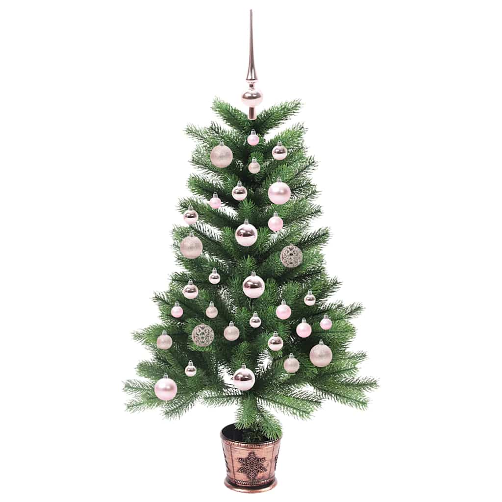 vidaXL Christmas Tree with 150 LEDs with Stand Green 90 cm PE