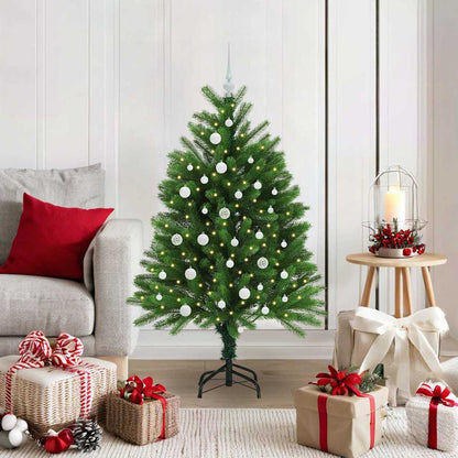 vidaXL Christmas Tree with 150 LEDs with Stand Green 120 cm PE