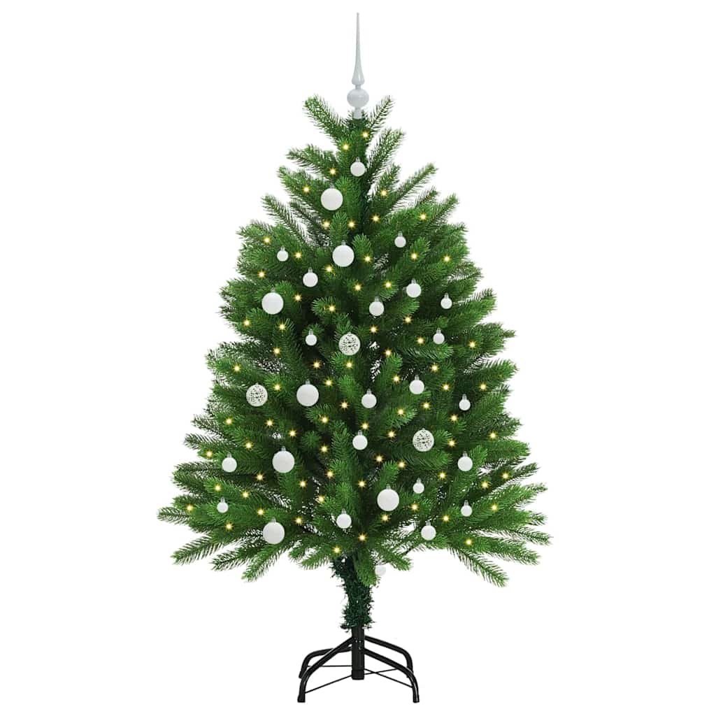 vidaXL Christmas Tree with 150 LEDs with Stand Green 120 cm PE