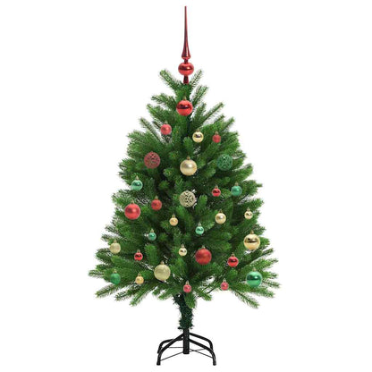 vidaXL Christmas Tree with 150 LEDs with Stand Green 120 cm PE