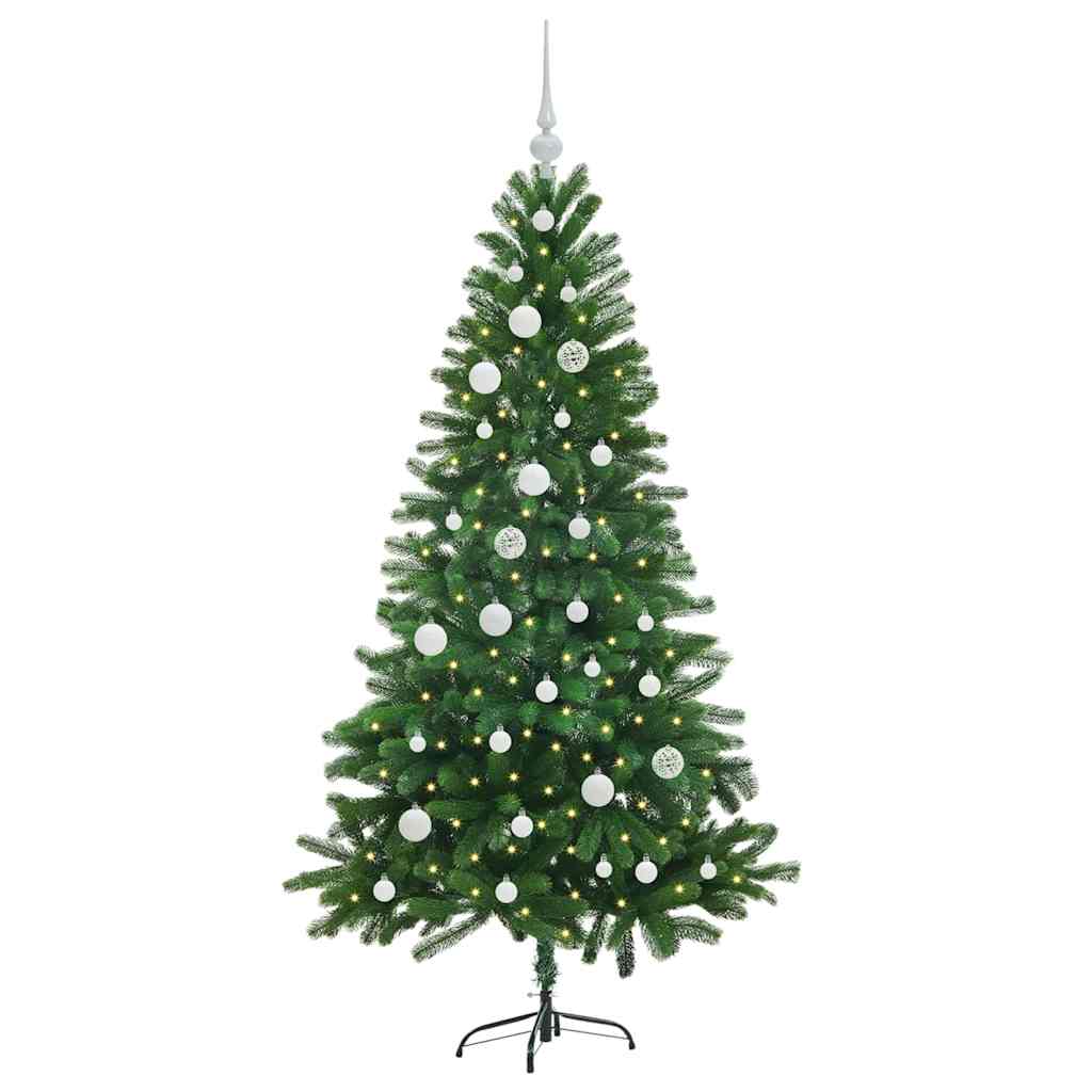 vidaXL Christmas Tree with 150 LEDs with Stand Green 150 cm PE
