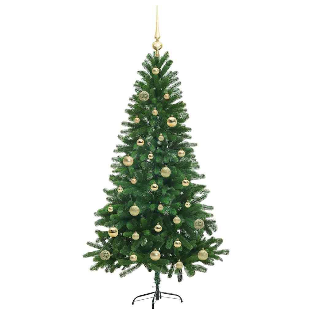 vidaXL Christmas Tree with 150 LEDs with Stand Green 150 cm PE
