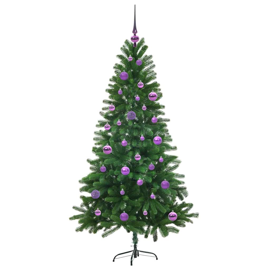vidaXL Christmas Tree with 150 LEDs with Stand Green 150 cm PE
