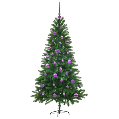 vidaXL Christmas Tree with 150 LEDs with Stand Green 150 cm PE