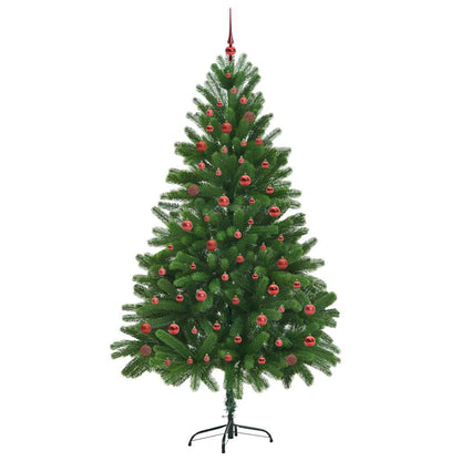 vidaXL Christmas Tree with 300 LEDs with Stand Green 210 cm PE