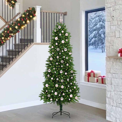 vidaXL Christmas Tree with 300 LEDs with Stand Green 240 cm PE