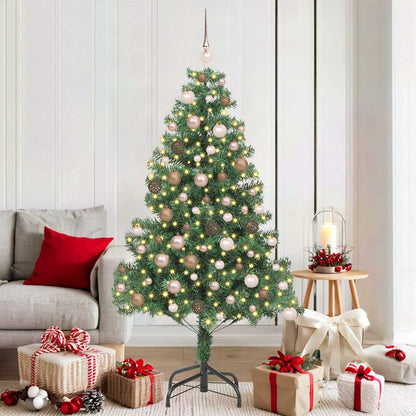 vidaXL Christmas Tree Green 180 cm PVC