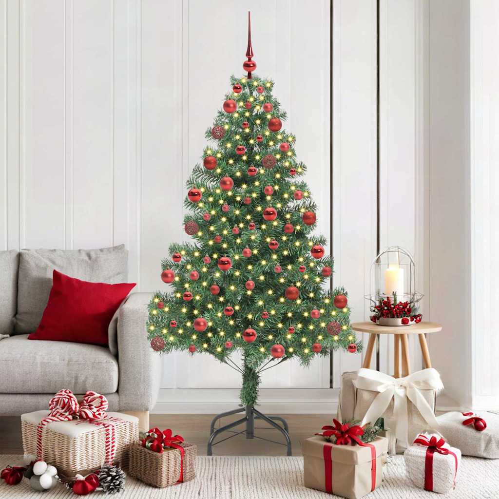 vidaXL Christmas Tree Green 180 cm PVC