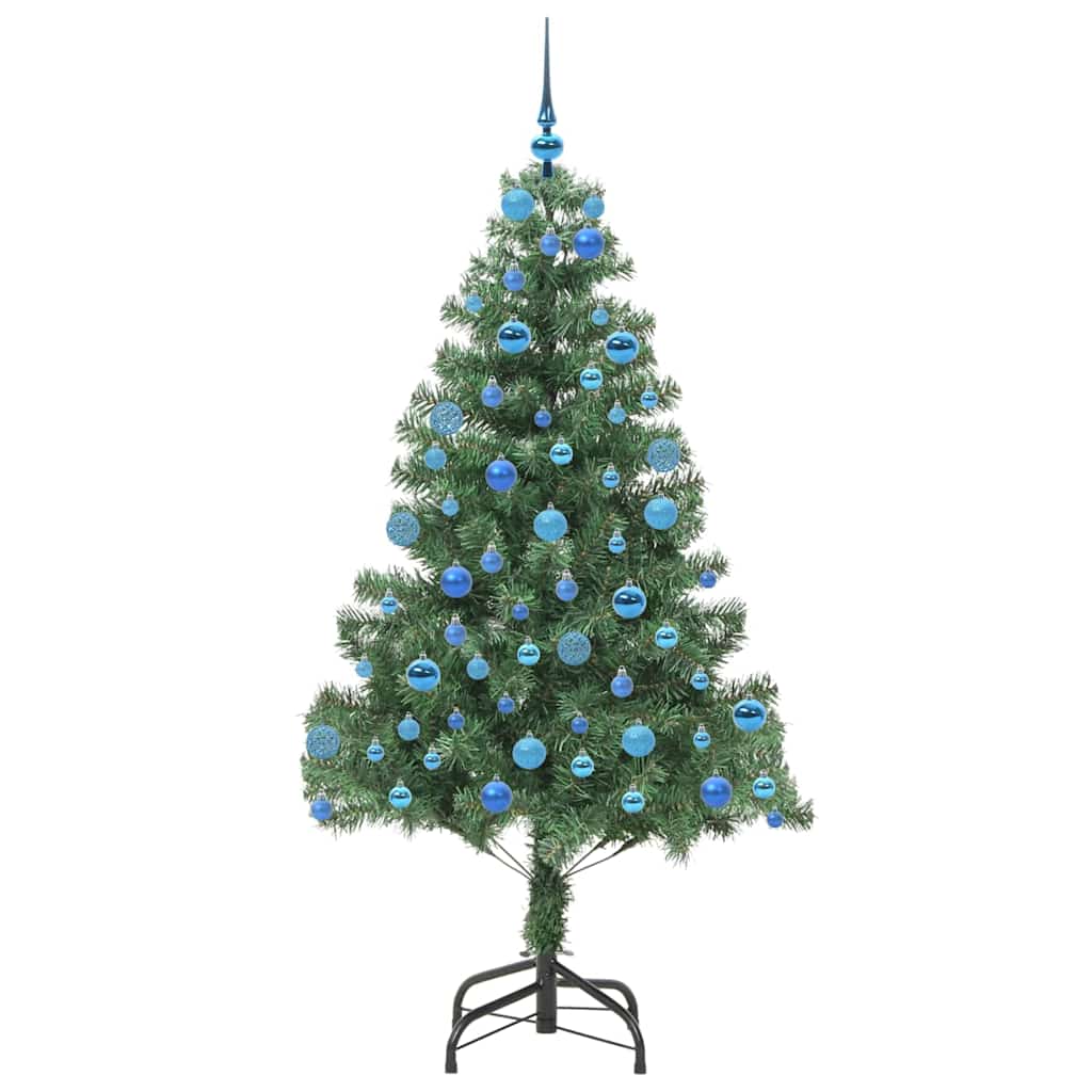 vidaXL Christmas Tree with 300 LEDs with Stand Green 180 cm PVC
