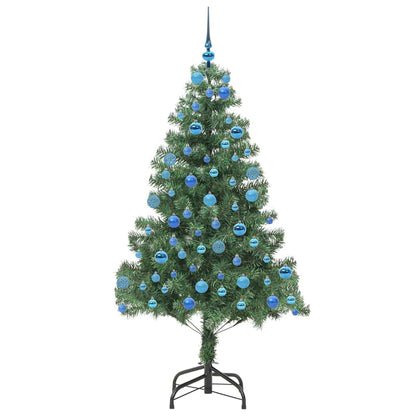 vidaXL Christmas Tree with 300 LEDs with Stand Green 180 cm PVC