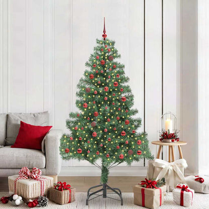 vidaXL Christmas Tree Green 210 cm PVC