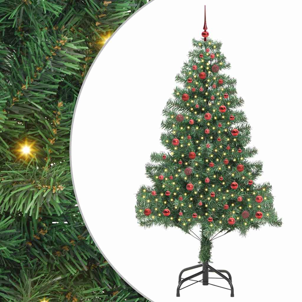 vidaXL Christmas Tree Green 210 cm PVC