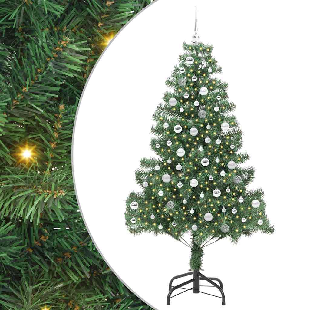 vidaXL Christmas Tree Green 210 cm PVC