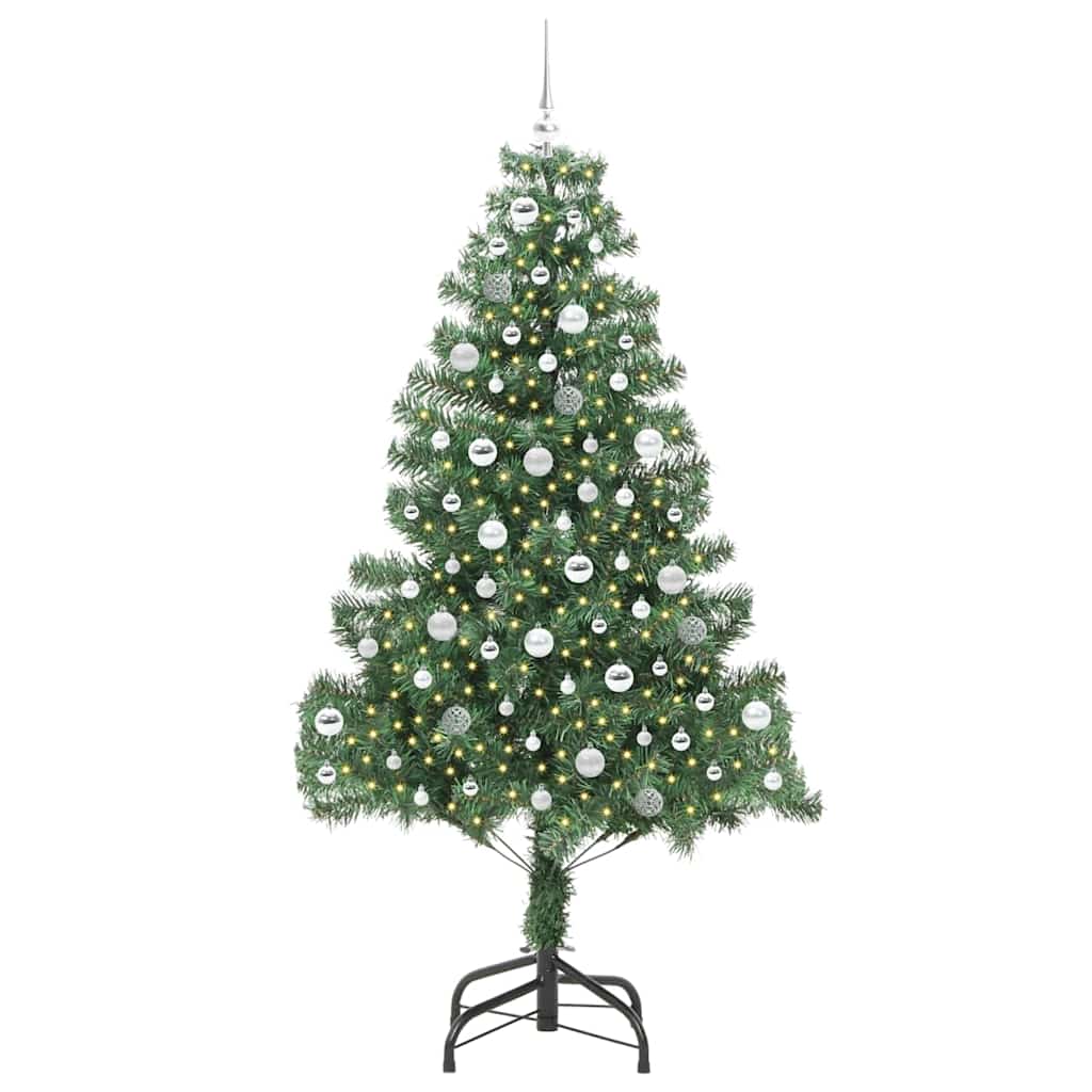 vidaXL Christmas Tree Green 210 cm PVC
