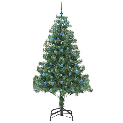 vidaXL Christmas Tree with 300 LEDs with Stand Green 210 cm PVC