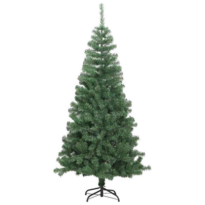 vidaXL Christmas Tree with 300 LEDs with Stand Green 240 cm PVC