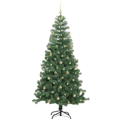vidaXL Christmas Tree Green 240 cm PVC