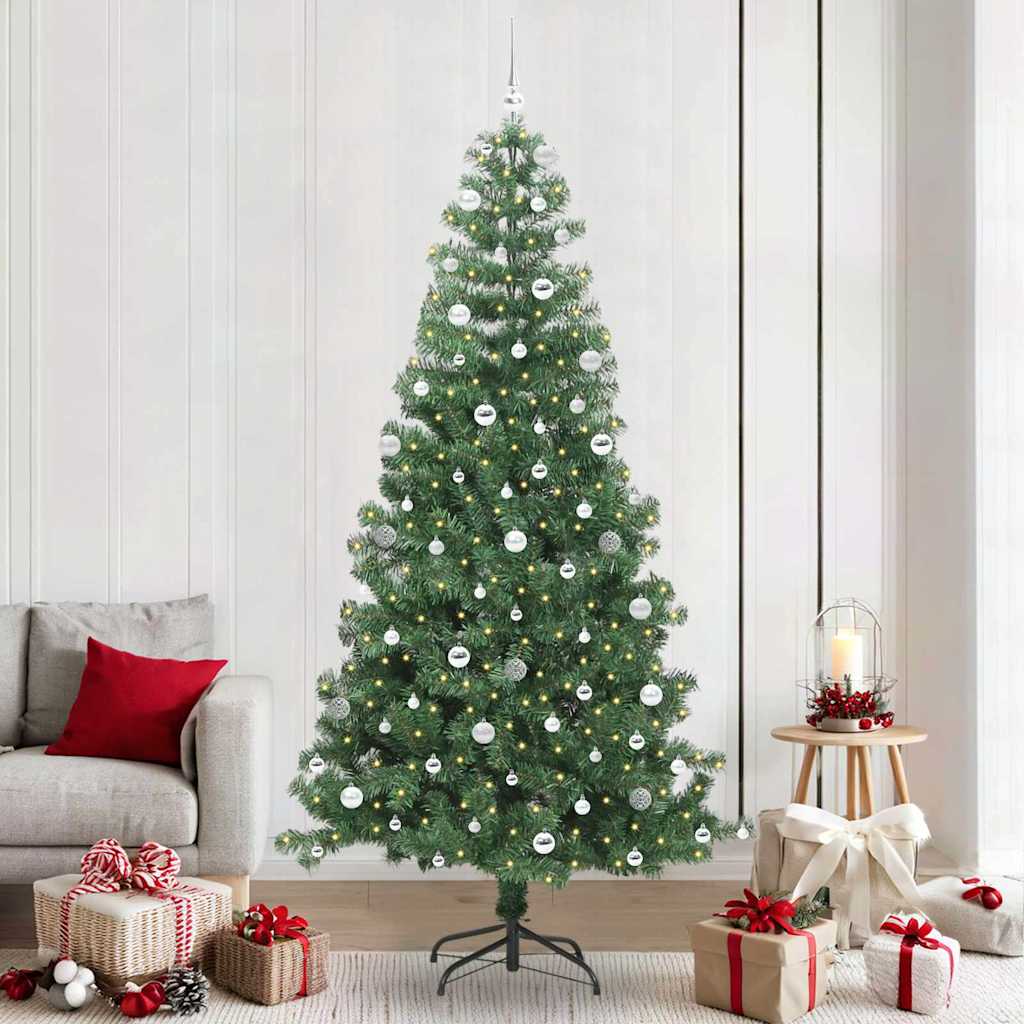 vidaXL Christmas Tree Green 240 cm PVC
