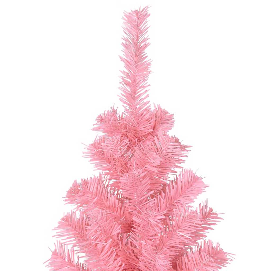 vidaXL Christmas Tree Pink 240 cm PVC