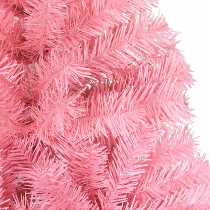 vidaXL Christmas Tree Pink 240 cm PVC