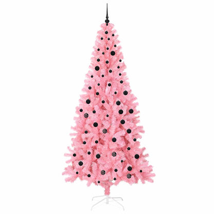 vidaXL Christmas Tree Pink 240 cm PVC