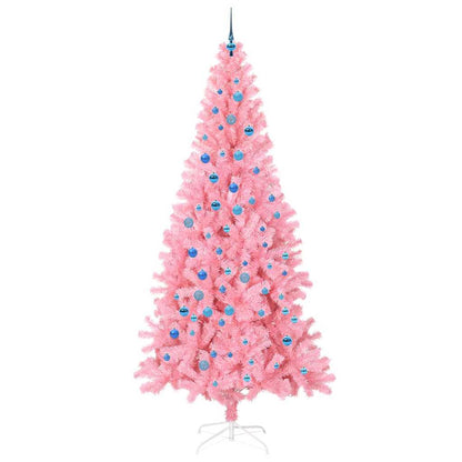 vidaXL Christmas Tree Pink 240 cm PVC