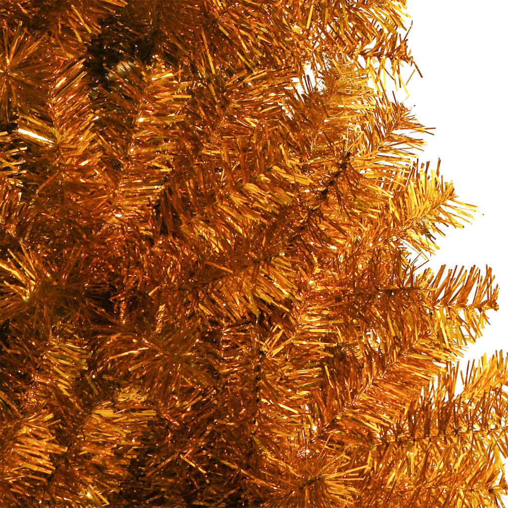 vidaXL Christmas Tree Gold 150 cm PET