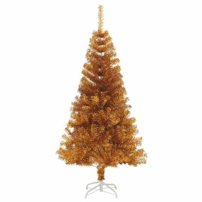 vidaXL Christmas Tree Gold 150 cm PET