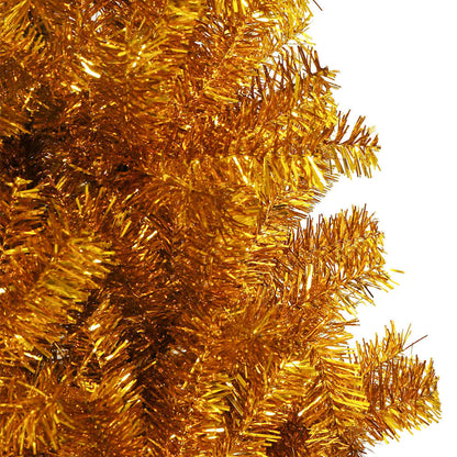 vidaXL Christmas Tree Gold 180 cm PET