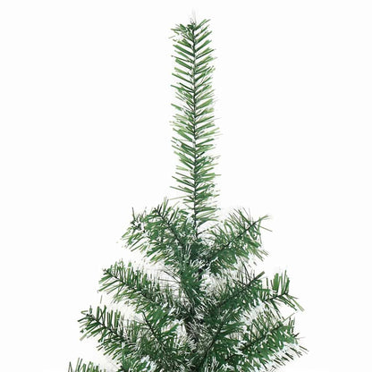 vidaXL Artificial Christmas Tree Snow Flocked with LED Light 180 cm