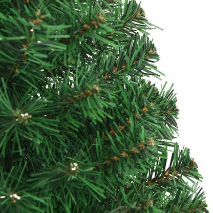 vidaXL Artificial Christmas Tree with 150 LEDs with Stand Green 120 cm
