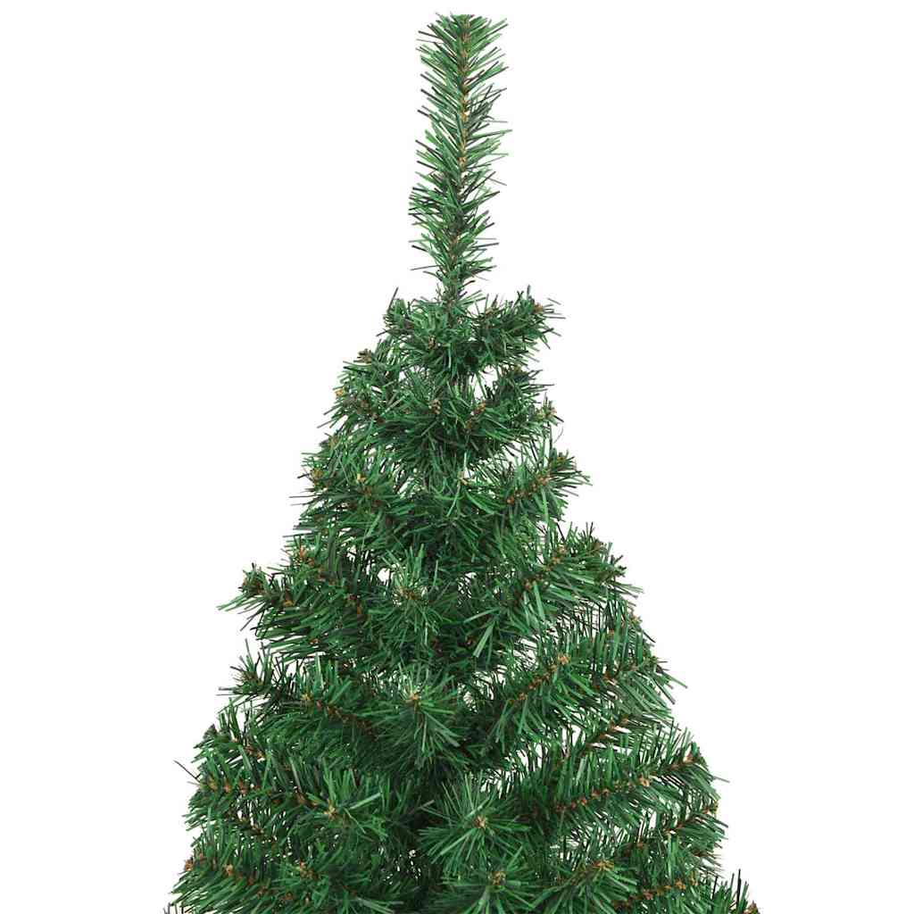 vidaXL Artificial Christmas Tree with 300 LEDs with Stand Green 180 cm