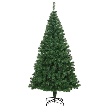 vidaXL Artificial Christmas Tree with 300 LEDs with Stand Green 180 cm