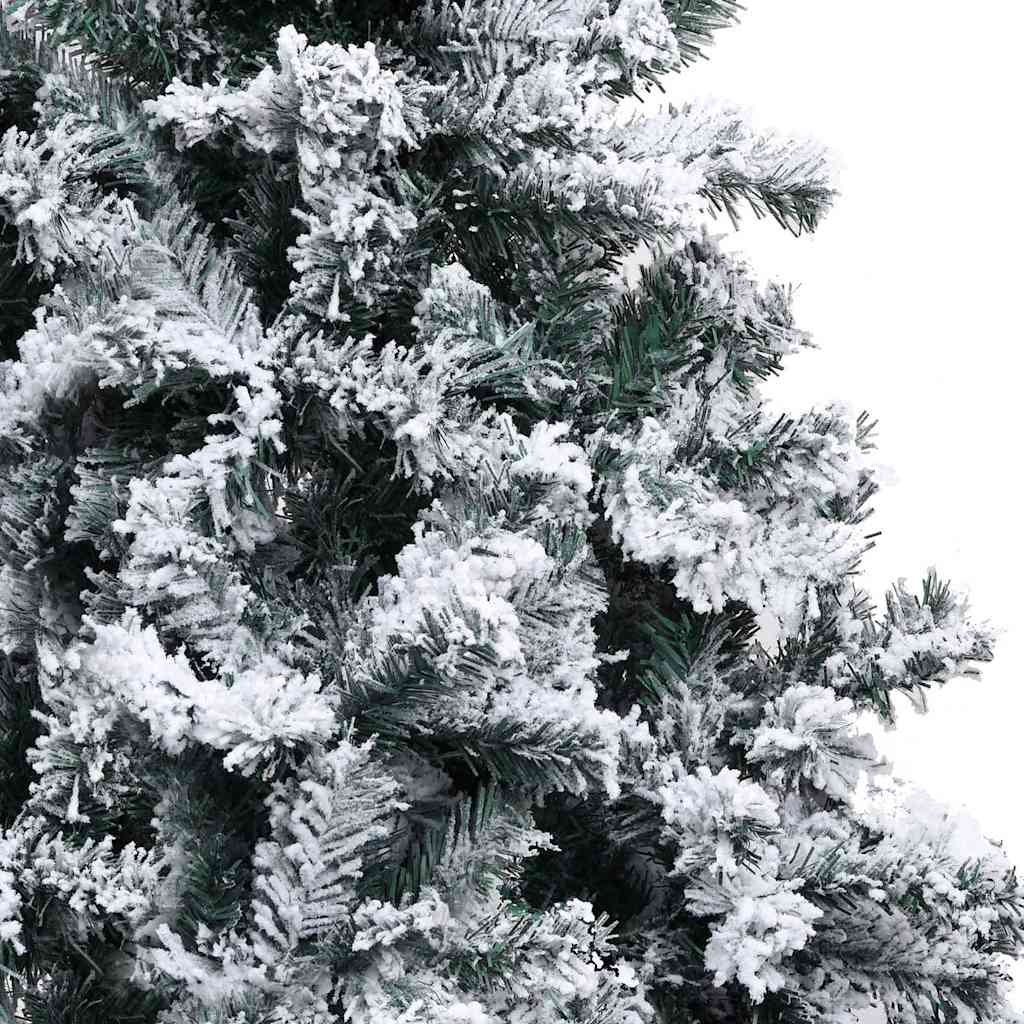 vidaXL Artificial Christmas Tree with 150 LEDs with Stand White 120 cm