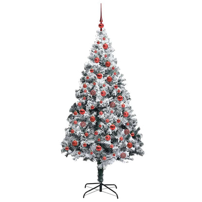 vidaXL Artificial Christmas Tree White 180 cm